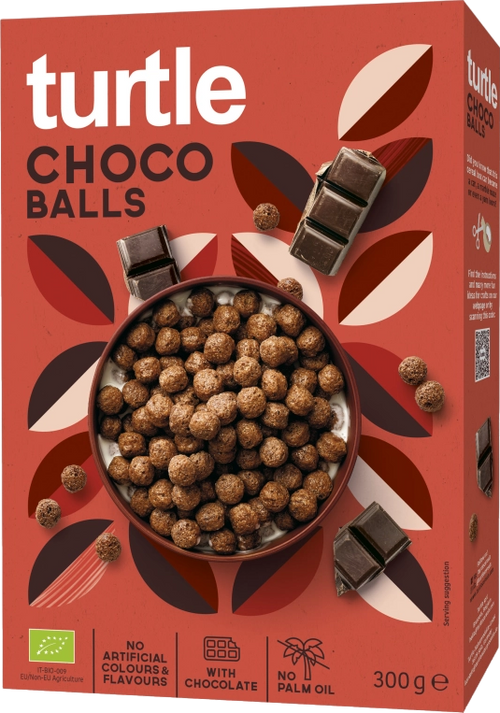 Céréales boules croustillantes de chocolat bio - 300g