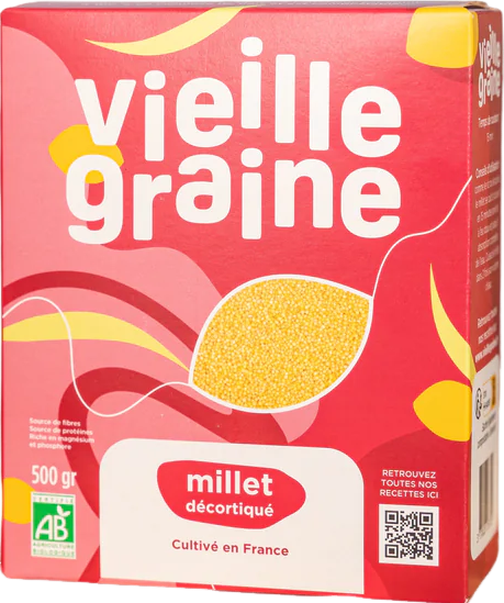 Millet décortiqué bio - 500g