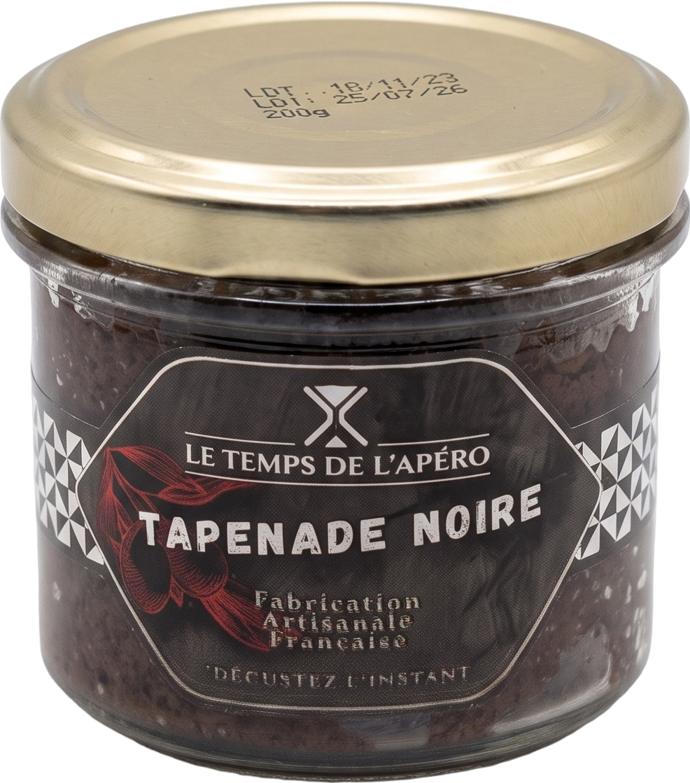 Tapenade d'olives noires - 90g