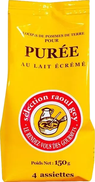 Puree de pomme de terre au lait écrémé - 150g