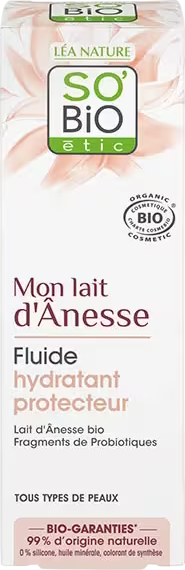 Mon lait d'ânesse fluide hydratant protecteur jour bio 50ml