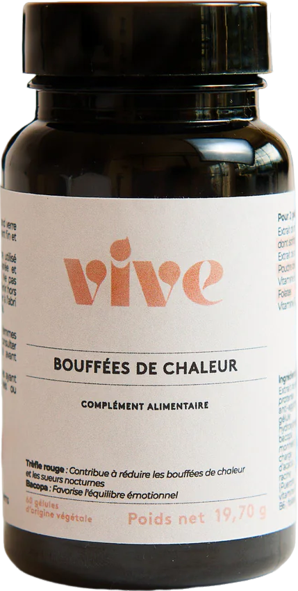 Complément alimentaire bouffées de chaleur et sueurs nocturnes - 20g