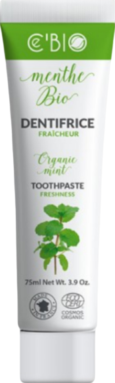 Dentifrice menthe fraîcheur bio - 75ml