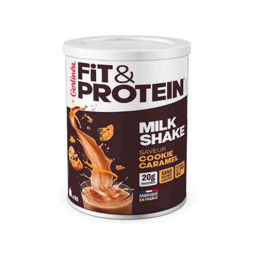 Milkshake fit & protein saveur cookie caramel - 340g