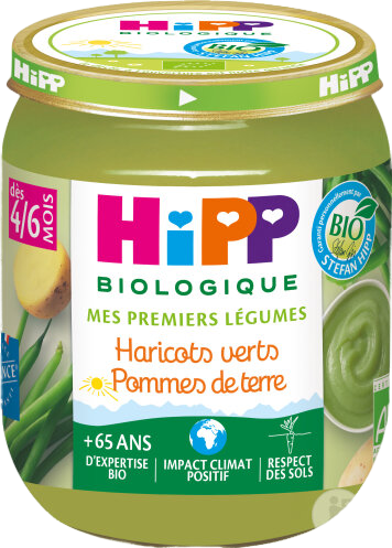 Haricots verts et pommes de terre bio - 125g