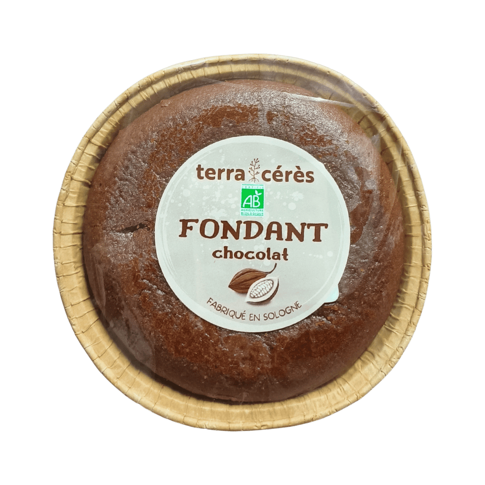Fondant au chocolat sans gluten bio - 170g