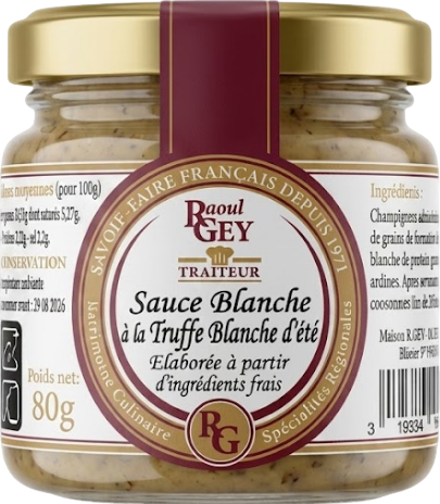 Sauce blanche à la truffe blanche d'été - 80g