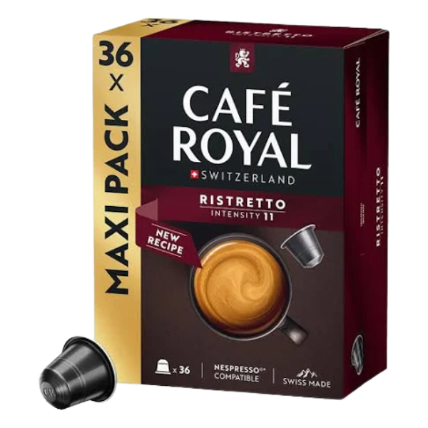 Café ristretto intensité 11 - 36 capsules compatibles Nespresso
