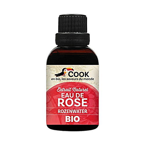 Eau de rose pour pâtisserie bio - 50ml