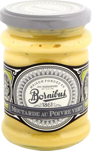 Moutarde au poivre vert - 250g