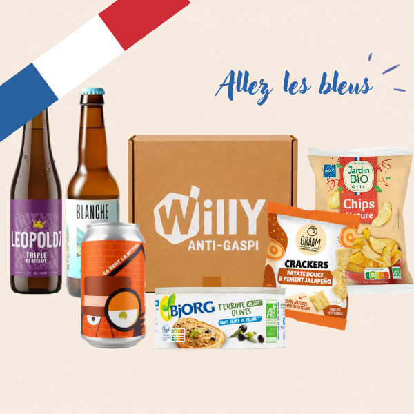 Panier Allez les bleus !!!
