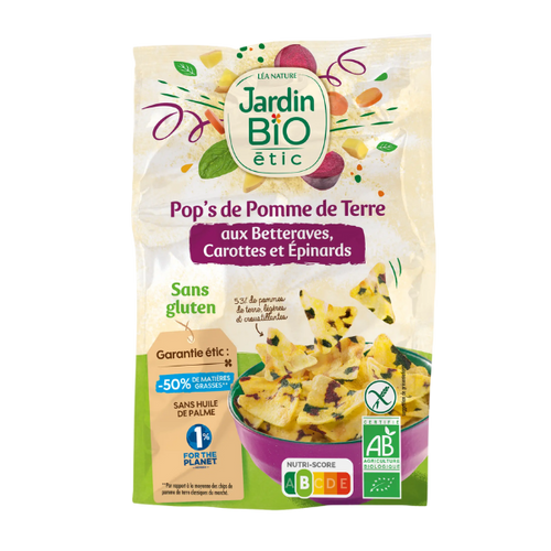 Pop's soufflés de pomme de terre aux légumes bio - 50g