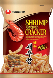 Chips aux crevettes épicées - 75 g