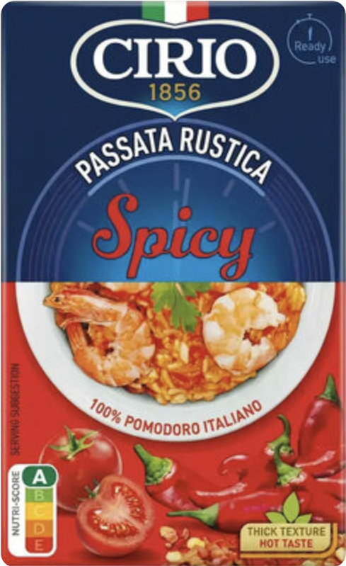 Pulpe de tomate spicy - 500g