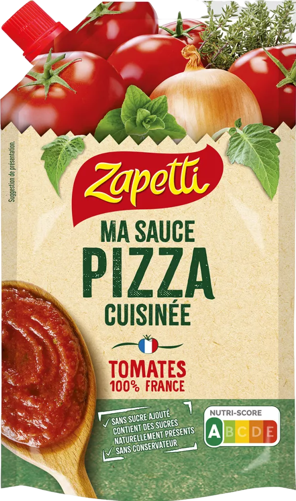 Sauce pizza cuisinée - 300g