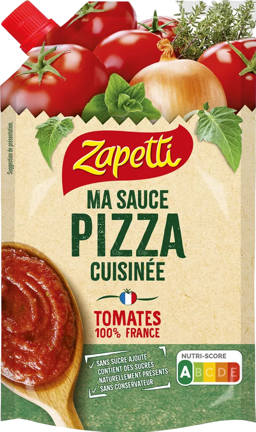 Sauce pizza cuisinée - 300g