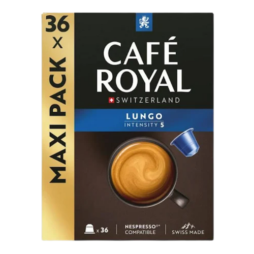 Café lungo intensité 5 - 36 capsules compatibles Nespresso