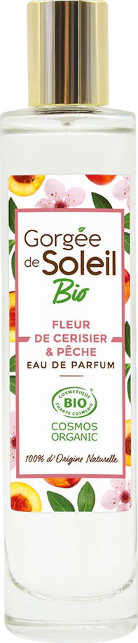 Eau de parfum fleur de cerisier & pêche bio - 50ml
