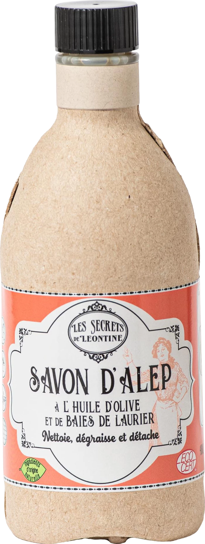 Savon d'alep à l'huile d'olive et baies de laurier - 480ml