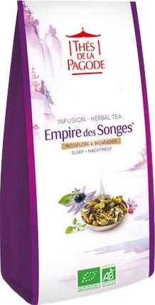 Infusion empire des songes, passiflore et bigaradier bio - 40g