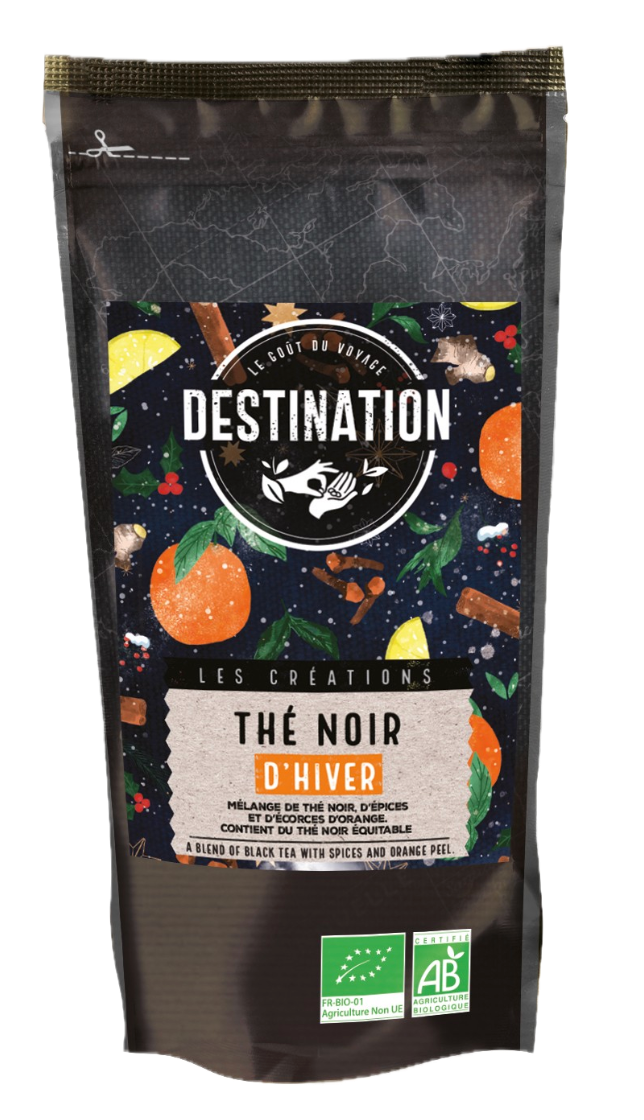 Thé noir équitable bio - 100g