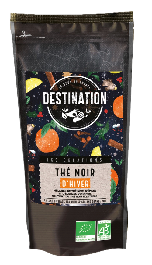 Thé noir équitable bio - 100g
