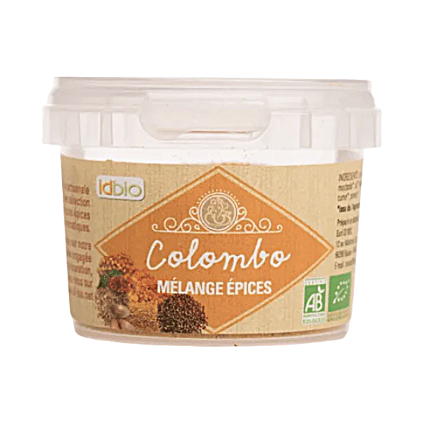Mélange d'épices pour Colombo bio - 40g
