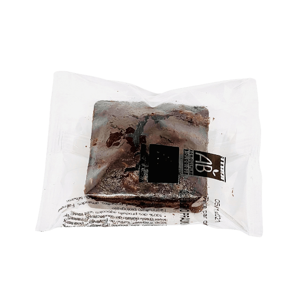 Brownie au chocolat et noisettes sans gluten bio - 30g