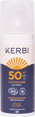 Lait solaire SPF50 adulte - Bio - 50g