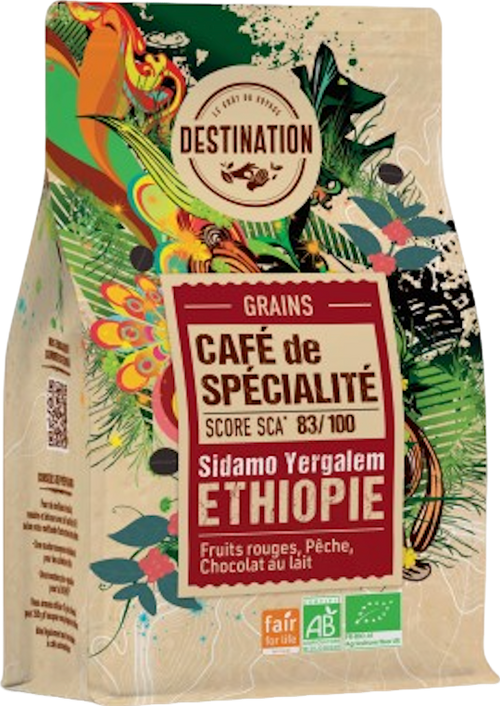 Café en grain Ethiopie bio - 180g