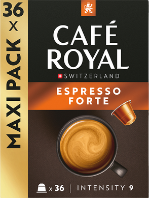 Café espresso forte intensité 9 - 36 capsules compatibles Nespresso