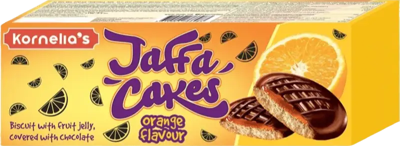 Gâteaux chocolat fourrés à la gelée d'orange Jaffa Cakes - 115g