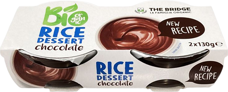 Dessert de riz et cacao bio - 2x130g