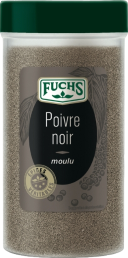 Poivre noir moulu - 22g