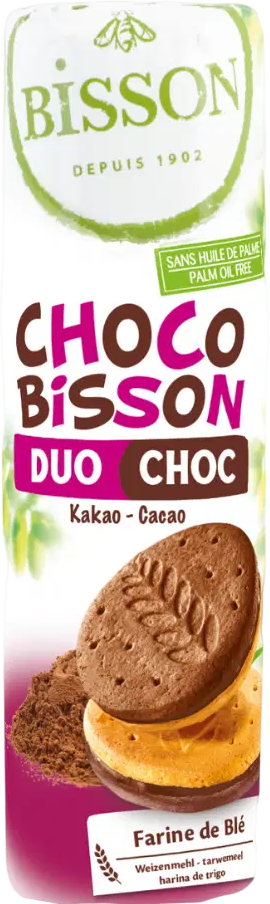 Biscuits duo choco bio - 300g