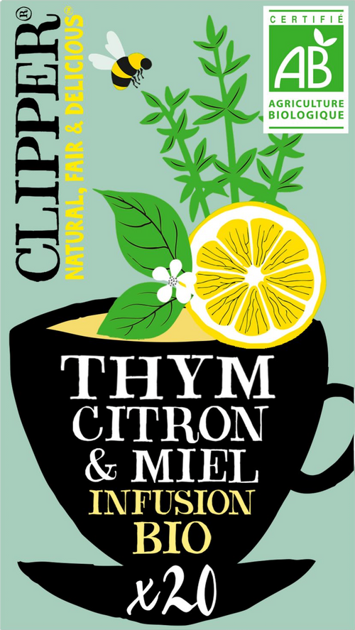 Infusion thym citron miel bio - 32g