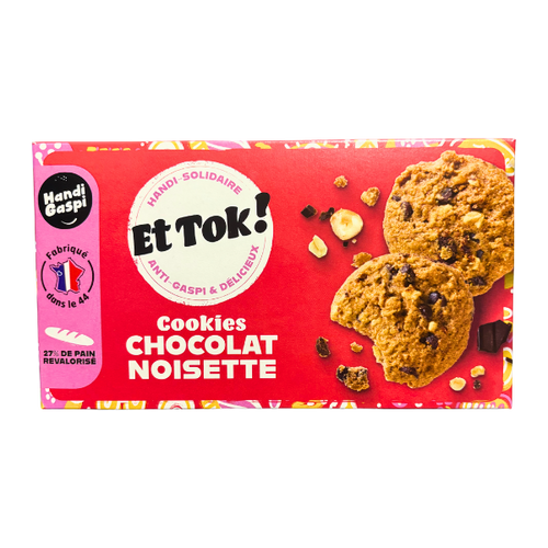 Cookies chocolat noisette - 120g