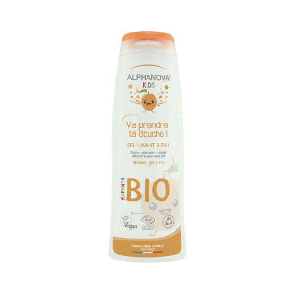 Gel douche enfant "Va prendre ta douche" bio - 250ml - Alphanova