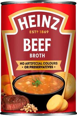 Soupe au bouillon de boeuf - 400g