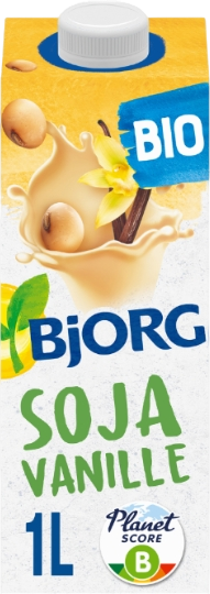 Boisson soja et vanille - 1l