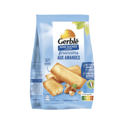 Financiers aux amandes sans sucres ajoutés - 175g