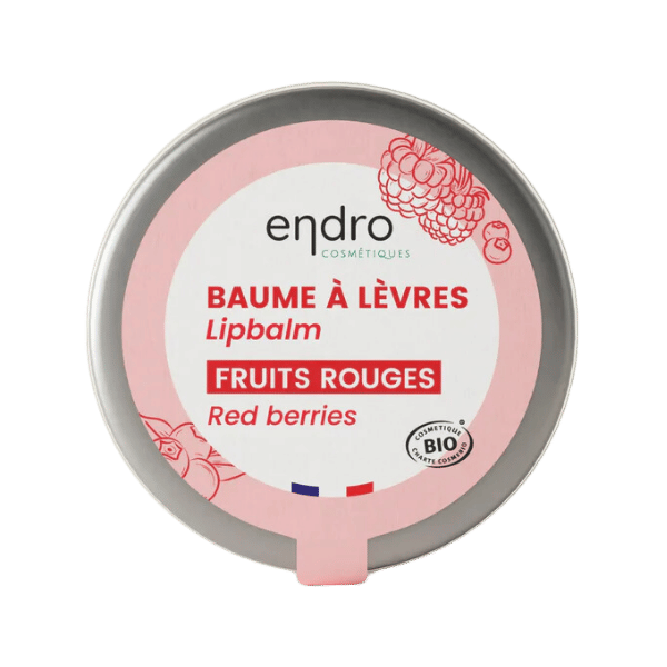 Baume à lèvres fruits rouges bio - 15ml