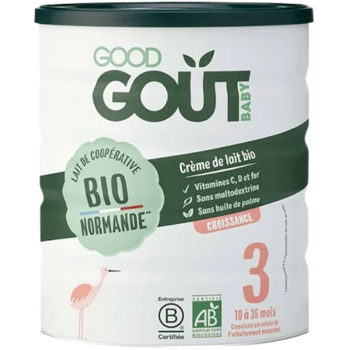 Lait de croissance 3ème âge bio - 800g