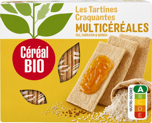 Tartines craquantes multicéréales - 145g