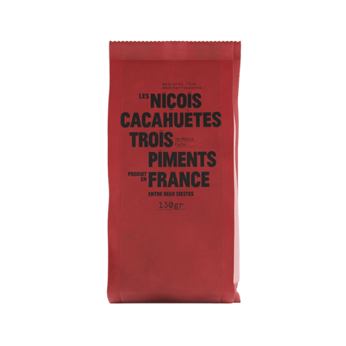 Cacahuètes aux 3 piments - 130g