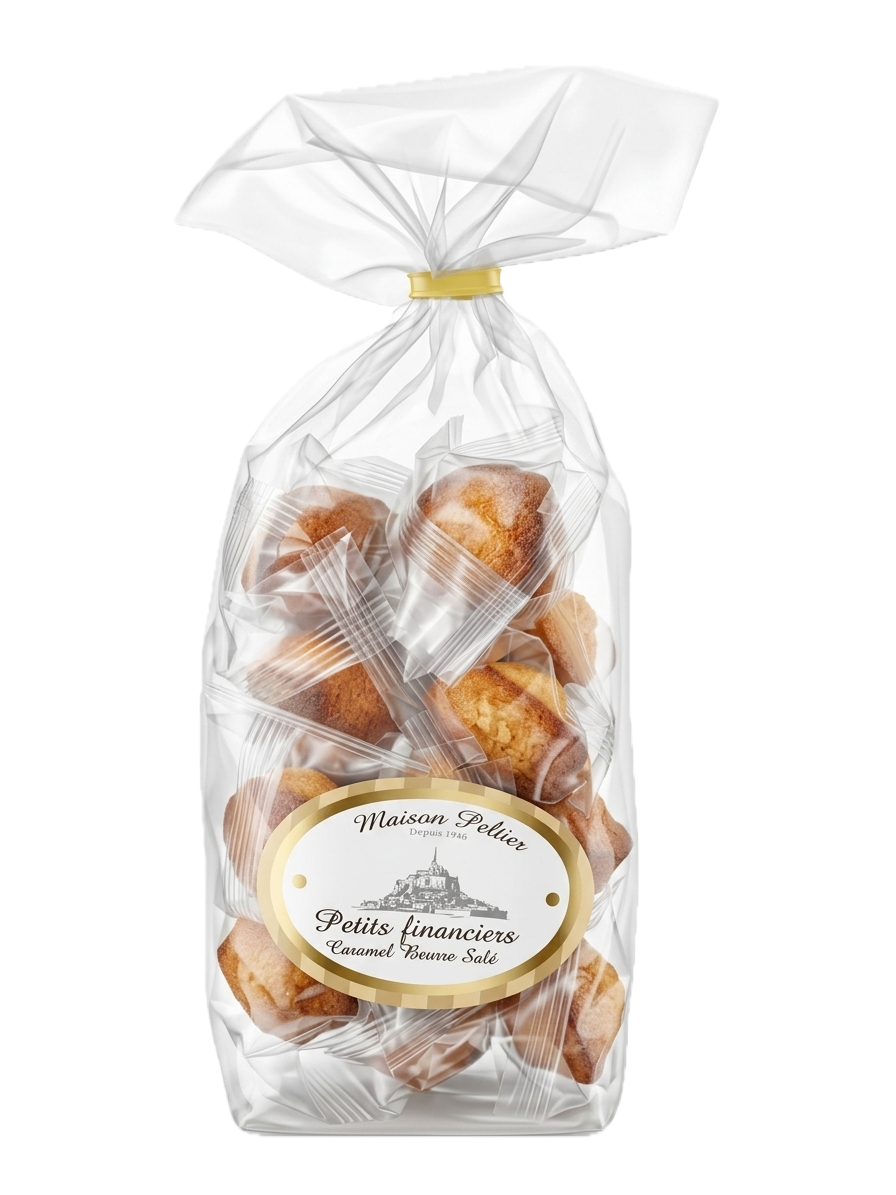Financiers caramel beurre salé - 180g