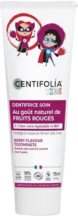 Dentifrice Enfant fruits rouges 75ml - Bio