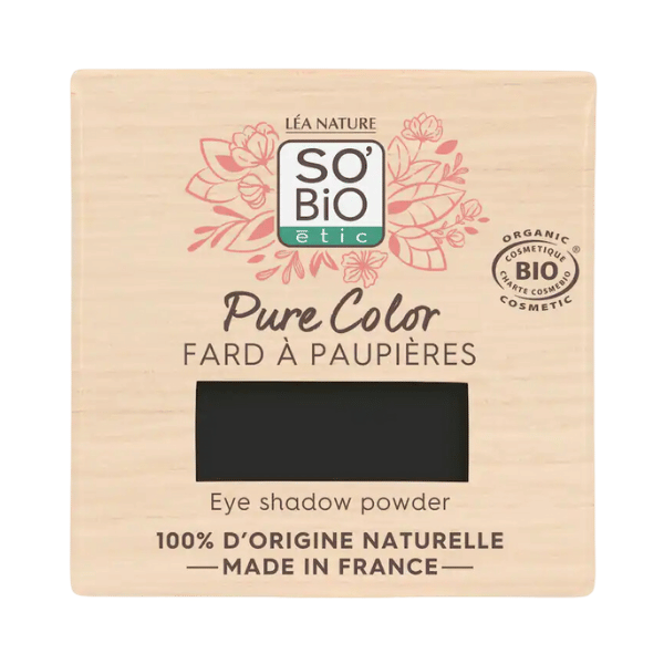 Fard à paupières 05 noir onyx bio - 3ml