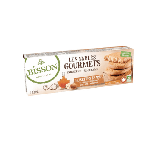 abbe-bisson-sables-gourmets-noisettes-et-erable-bio-150g
