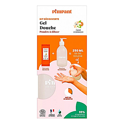 Kit découverte gel douche à la fleur d'oranger